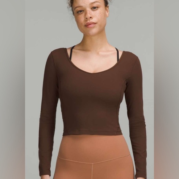 lululemon athletica Tops - NWOT Lululemon Align Long Sleeve Crop- Size 10